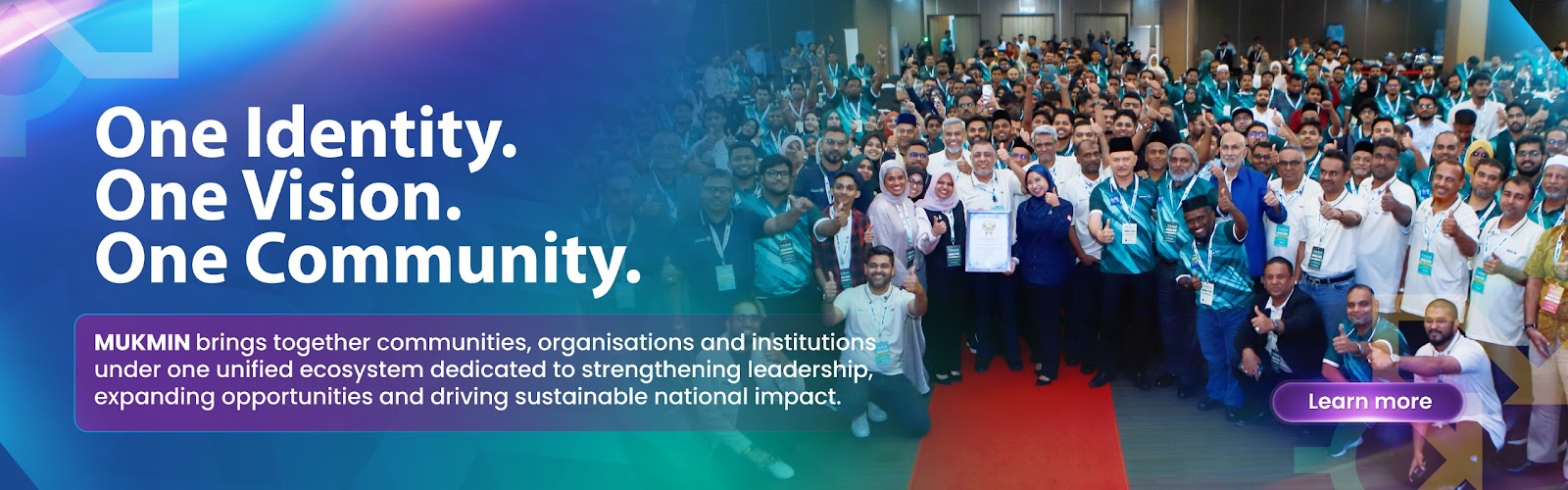 One Identity. One Vision. One Community.